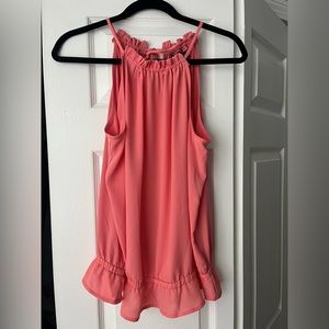 NWT! Ny&Company coral halter top Size Medium
